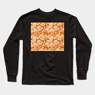 Shibori (orange) Long Sleeve T-Shirt